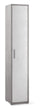Armadio 1 Anta 39x199x41 cm Cemento/Ossido Bianco