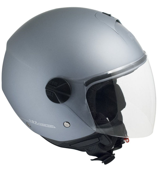 Casco Jet per Scooter Visiera Lunga CGM Florence 107A Grigio Opaco online