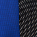 Trampolino Tappeto Elastico Ø426x269 cm con Rete e Bordo Imbottito Blu e Nero