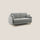 Divano Letto 3 Posti 180x94x97 cm in Tessuto Grigio Chiaro