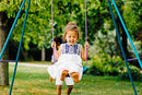 Altalena per Bambini da Giardino 164x181x171 cm in Metallo 