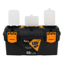 Cassetta Porta Attrezzi 41x20,9,5x19,5 cm in Plastica Nero