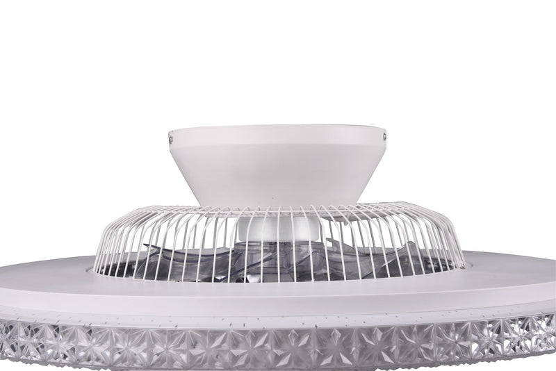 Plafoniera Ventilatore da Interno a led in Plastica