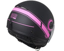 Casco Jet per Scooter Visiera Sagomata CGM Shiny 109S Fucsia Fluo Opaco