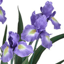 Iris Artificiale Composto da 5 Fiori Altezza 68 cm 