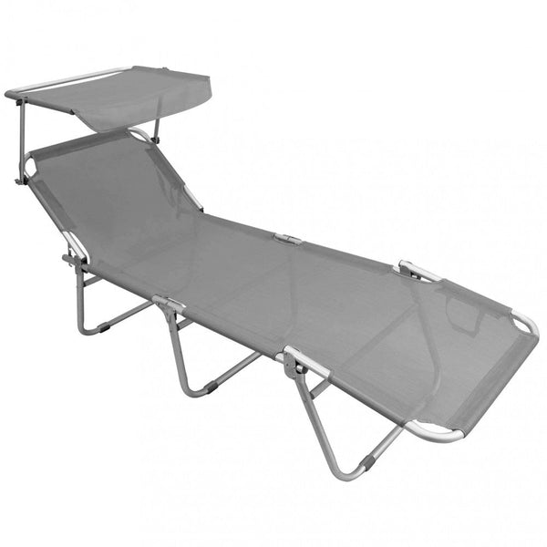 Lettino Prendisole da Giardino 190x58x40h cm in Textilene Vari Colori prezzo