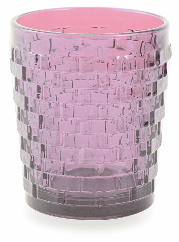 Confezione 6 Bicchieri Acqua in Vetro 240ml Villa d'Este Home Tivoli Quadri