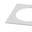 Faretto da incasso Accessorio Downlight in Alluminio Kappell Bianco