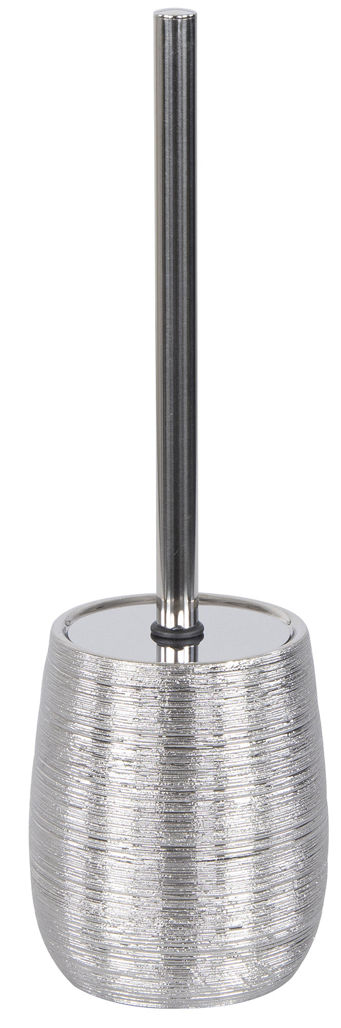 Porta Scopino Ø11,5x36 cm in Ceramica Cromato