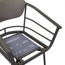 Sedia da Giardino 62x61xh79 cm in Alluminio Riverside Tortora