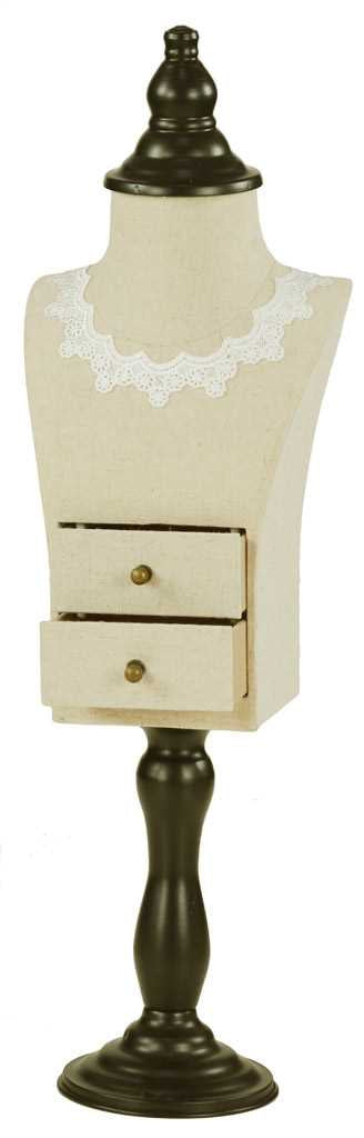 Portagioie manichimo con cassetti cm 18x13,5xh59