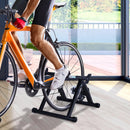 Rullo Pieghevole per Bicicletta Allenamento in Casa Nero 54.5x47.2x39.1 cm 