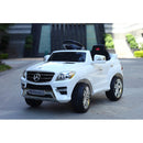 Macchina Elettrica per Bambini 6V con Licenza Mercedes Benz ML350 Bianca