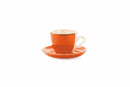 Set 6 Tazzine Caffè in Gres Colorato con Piattino 90 ml Villa d'Este Home Tivoli Baita