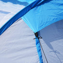 Tenda da Campeggio Impermeabile per 4 Persone 375x240x150 cm 