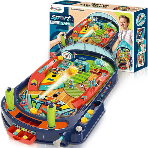 Flipper Arcade Portatile Mini – Gioco Elettronico Retro Con Luci, Suoni E Segnapunti, Per Bambini E Adulti