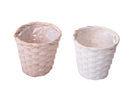 Set 9 Cesti in Vimini H 13 cm