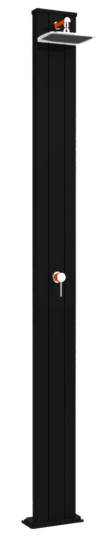 Doccia Solare da Esterno Giardino 30L Miscelatore Arkema Spring S Grigio Antracite prezzo