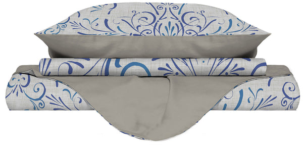 online Copripiumino con Stampa sul Sacco e Federe Doubleface Ornato Tex