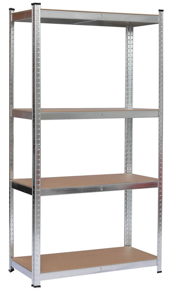 Scaffale 4 Ripiani 160x120x40 cm in Acciaio con Ripiani in MDF prezzo