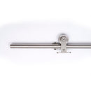Binario per Porta Scorrevole con Kit di Accessori in Acciaio Inox 200 cm 