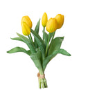 Set 3 Fiori Artificiali Tulipano per 5 Fiori 43 cm 