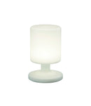 Lampada tavolo da Esterno a LED in Plastica Bianco