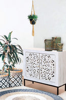 Mobile Cornell 80x40x80 h cm in Legno Marrone