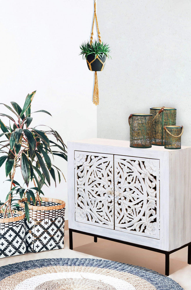 Mobile Cornell 80x40x80 h cm in Legno Marrone