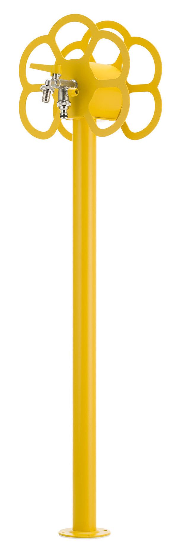 acquista Fontana da Giardino con Rubinetto e Portatubo Integrato Belfer 42/SRF Giallo