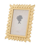 Cornice Leaf Glam 23,5x1,8x28,3 cm in Resina Oro