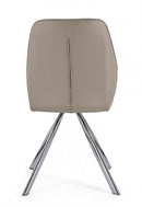 Set 4 Sedie 44x62x88h cm Maxwell Pu Tortora 