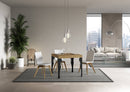 Tavolo Allungabile 90-246x90x77 cm Paxon Quercia Naturale