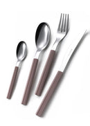 Servizio Set di Posate 24 Pezzi in Acciaio Eme Sky Nocciola 408