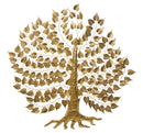 Pannello Super Leaf 109,5x2x110 cm in Ferro Oro