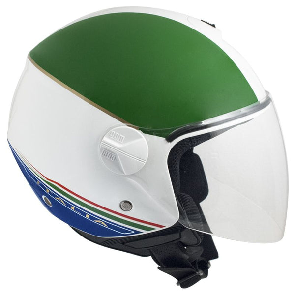 Casco Jet per Scooter Visiera Lunga CGM Italia 107I Bianco online