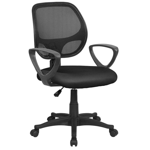 online Sedia Poltrona Operativa da Ufficio in Tessuto e Rete Tosini Atlanta Nero