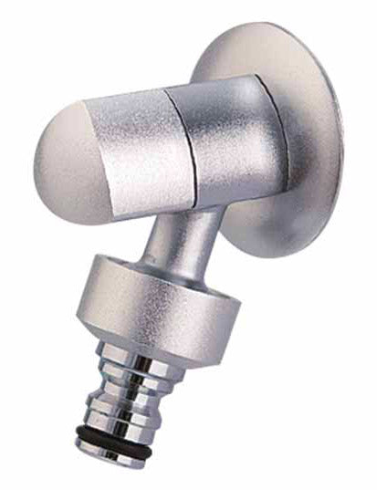 prezzo Rubinetto per Fontana da Giardino in Ottone Cromato Satinato Belfer RUB/015