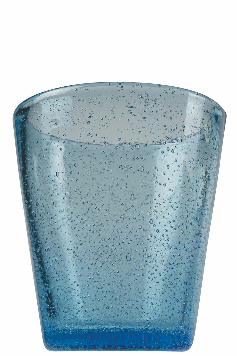 Set 6 Bicchieri Acqua 330 Ml In Vetro Soffiato - Collezione Shades Of Ocean Con Sfumature Blu - Foto 12