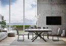 Tavolo Allungabile 160-420x90x77 cm Famas Evolution Marmo