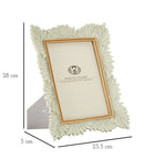 Cornice Pinty 23,5x3x28 cm in Poliresina e Vetro