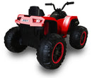 Quad Elettrico per Bambini 12V Estoril Nero e Rosso