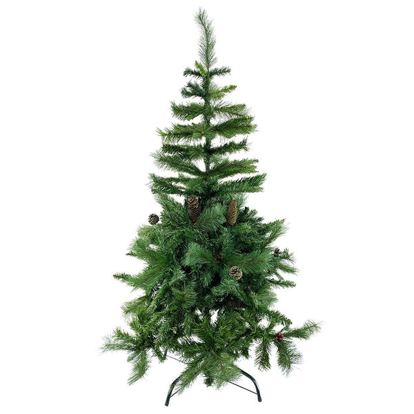 Albero di Natale 150H cm 504 Rami Pieghevoli in PVC Abete Artificiale prezzo