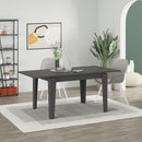 Tavolo Allungabile 120x80 cm in MDF Megaron Antracite