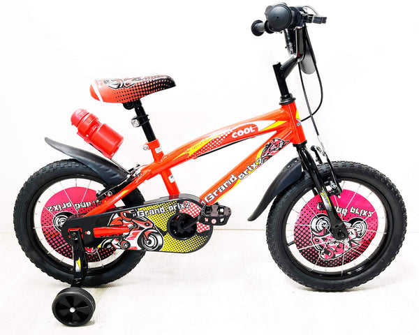 prezzo Bicicletta per Bambino 14" 2 Freni con Borraccia e Scudetto Frontale Rossa