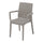 Sedia da Giardino 55x54x85 cm in Resina Tortora