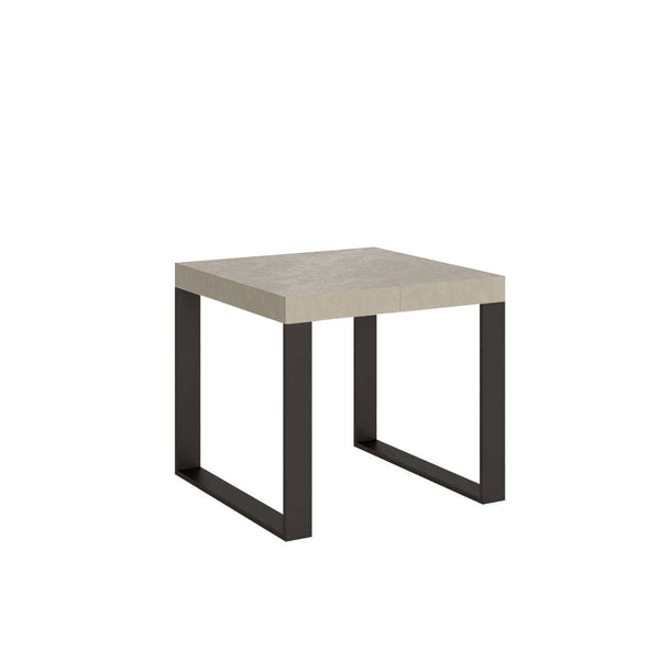 Tavolo Allungabile 90-246x90x77 cm Tecno Cashmere Telaio Antracite online