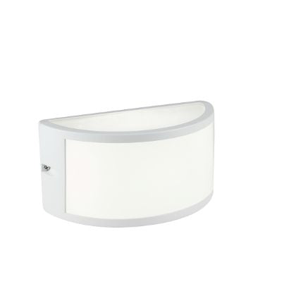 sconto Applique da Esterno E27 in Alluminio Sovil Bianco