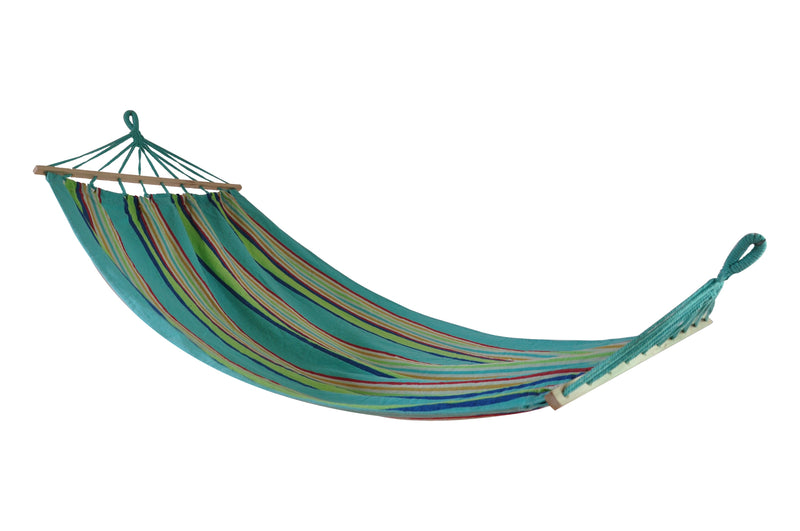 Amaca da Giardino 200x100 cm in Cotone e Poliestere Multicolore