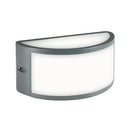 Applique da Esterno a LED 10W a Mezza Luna Sovil Petit Grigio